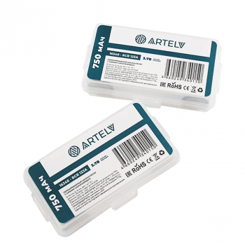 RCR123 ARTELV 3.7V Li-Ion 750 mAh