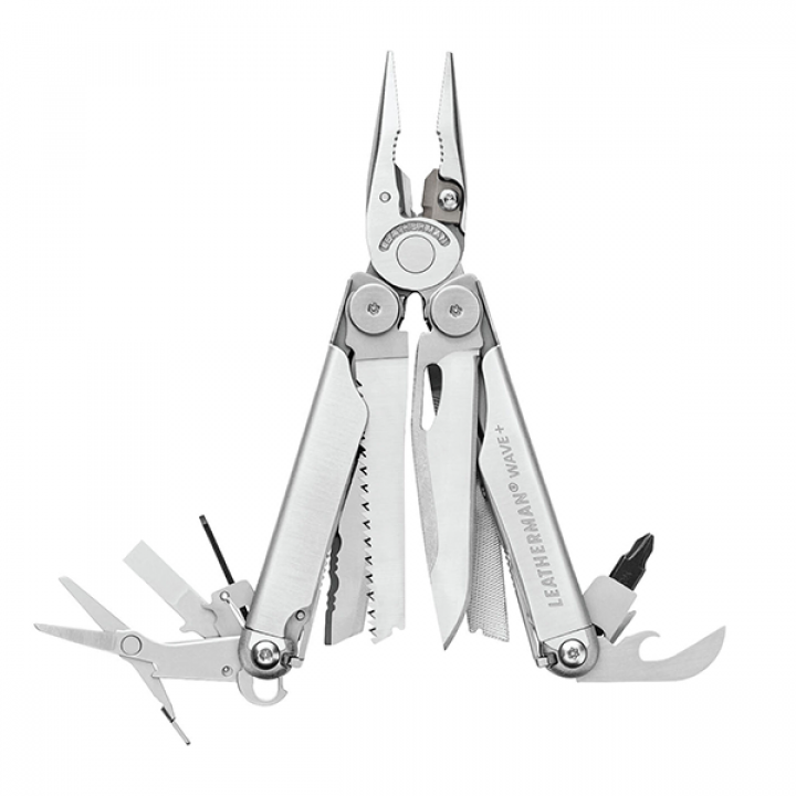 Мультитул Leatherman Wave Plus Stainless, 18 функций