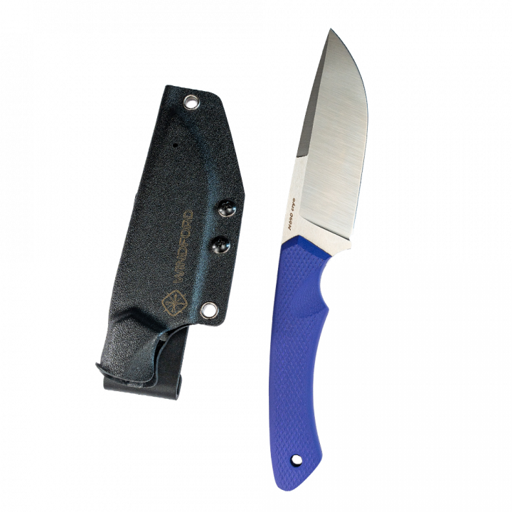 Туристический нож Windford Орион сталь N690 cryo, фиолетовый