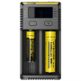 Зарядное устройство для аккумуляторов Nitecore New i2 18650/16340 (2x батареи)